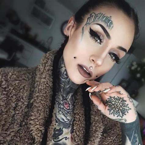 Selfie Photo By Pretty Tattooed And Inked Model Monami Frost Monami Frost Ink Model Tattoed