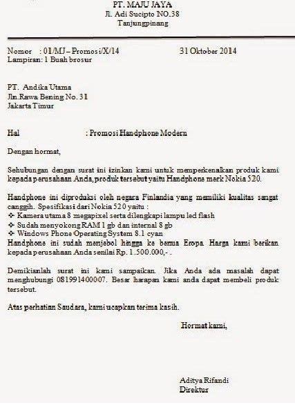 Contoh Surat Balasan Penawaran Beserta Formatnya Lengkap Sonora Id