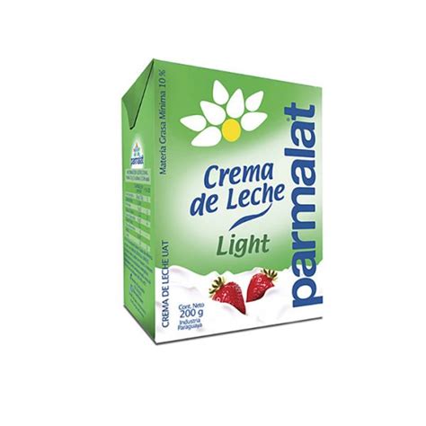 Crema De Leche Parmalat Light 200 Gr