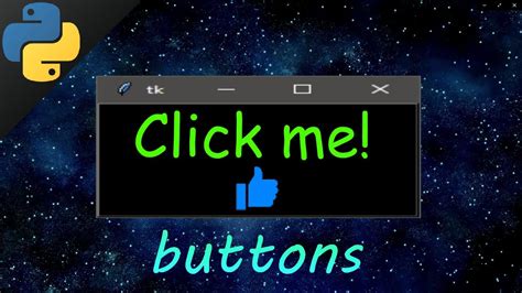 Python Buttons 🛎️ Youtube