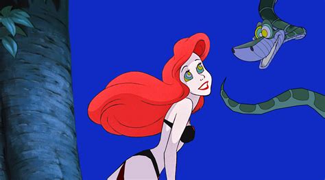 slave ariel and kaa you love looking into my eyes by hypnotica2002 on deviantart