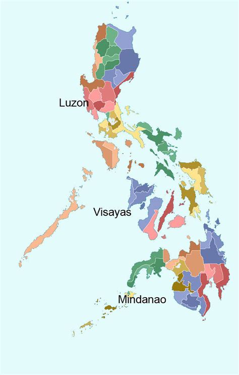 Philippines Map Regions