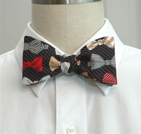 Mens Bow Tie In Bow Ties And Pinstripe Design By Ccadesign On Etsy 28