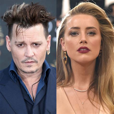 Amber Heard And Johnny Depp In Final Stages Of Divorce Settlement E
