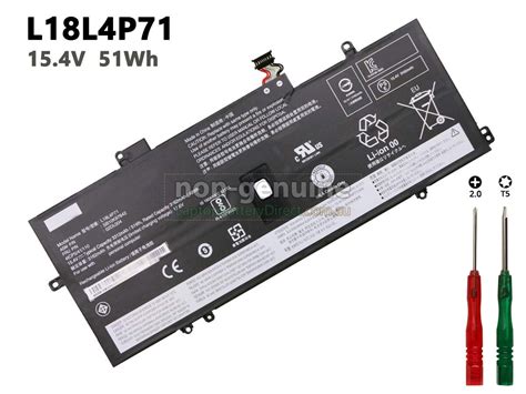 Lenovo Thinkpad X1 Carbon 7th Gen Replacement Battery Laptop Battery