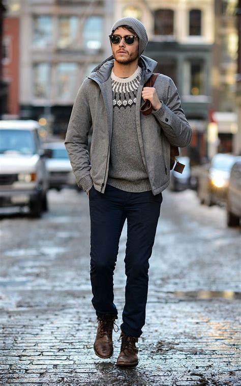 35 Gorgeous Mens Winter Outfits Ideas To Keep Warm And Still Looks