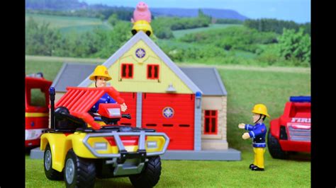 Fireman Sam Episode Peppa Pig Rescue Feuerwehrmann Sam Youtube