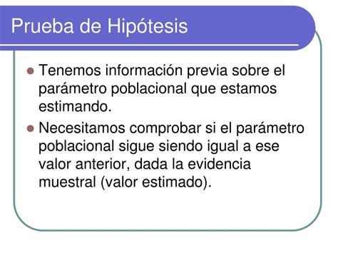 Ppt Pruebas De HipÓtesis Powerpoint Presentation Free Download Id