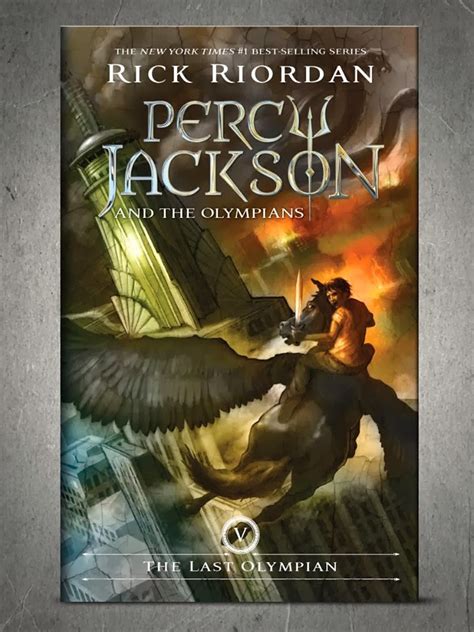 Lectores Apasionados Portada Revelada Percy Jackson Y El último