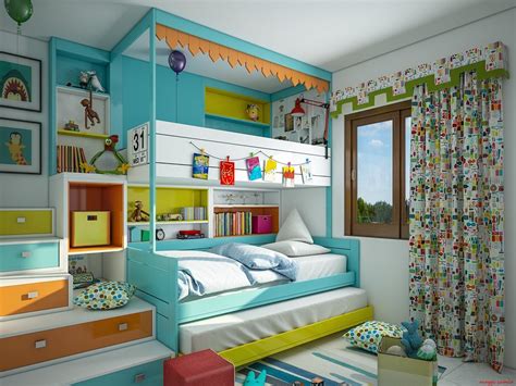 Super Colorful Bedroom Ideas For Kids And Teens