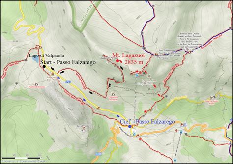 Lagazuoi A Passo Falzarego Talianske Dolomity Kadetadeposvetesk