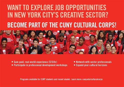 Cuny Arts The Corps Member Application For The 2018 2019 Facebook