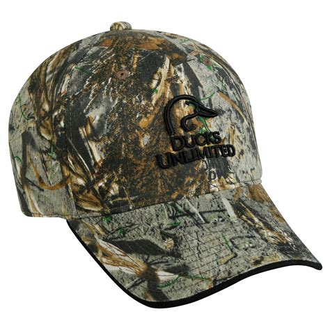 Ducks Unlimited Wax Camo Hat Fitness And Sports Outdoor Activities