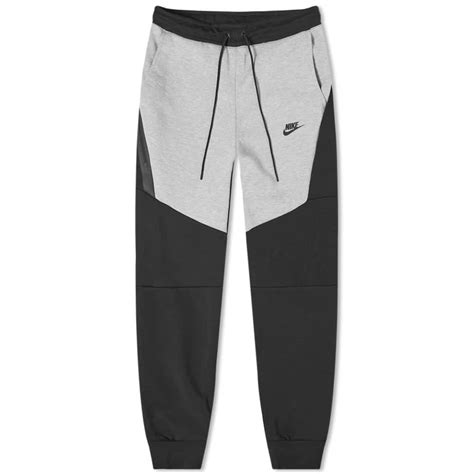 Nike Tech Fleece Sweat Pant Black And Dark Grey Heather End Us