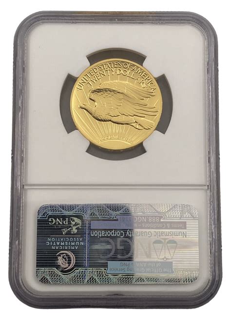 2009 1 Oz 20 Ultra High Relief Saint Gaudens Gold Double Eagle Ngc