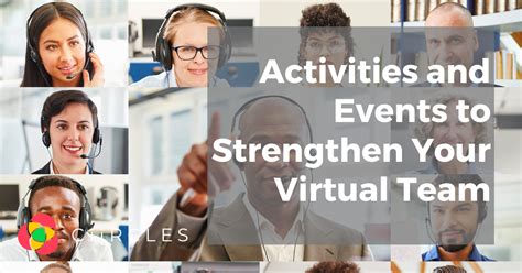 Activities And Events To Strengthen Your Virtual Team Ciircles
