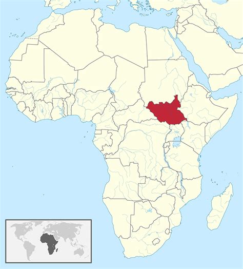 Web South Sudan Map Religion News Service