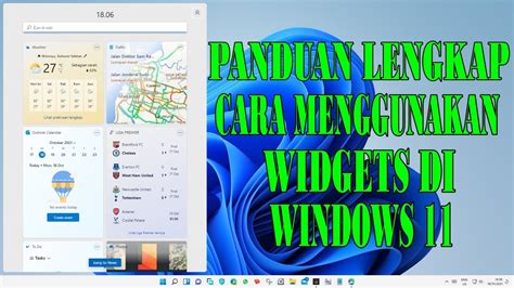 Panduan Lengkap Cara Menggunakan Widgets Di Windows Youtube