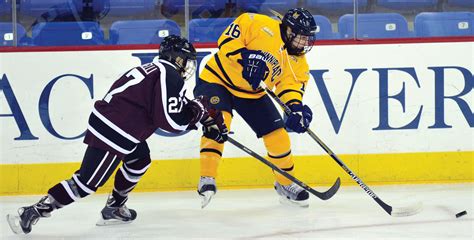 Special Bond Between West Brown Helps Womens Ice Hockey The