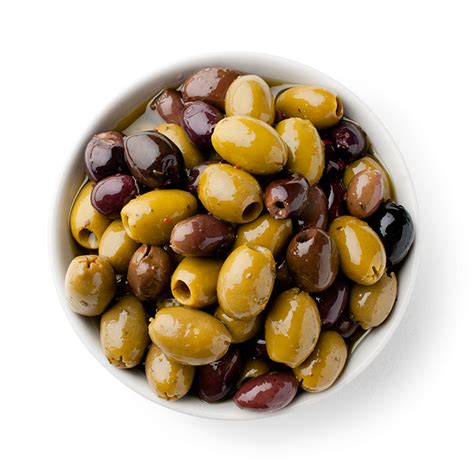 Olives Olive Mediterranean Marinated Pitted Mix 25 Kg Chefs Pantry