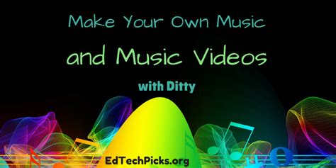 Do you want to be a android developer? Make Your Own Music and Music Videos with Ditty