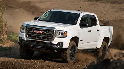 2021 Gmc Canyon At4 Gets More Capable Off Road Performance Edition