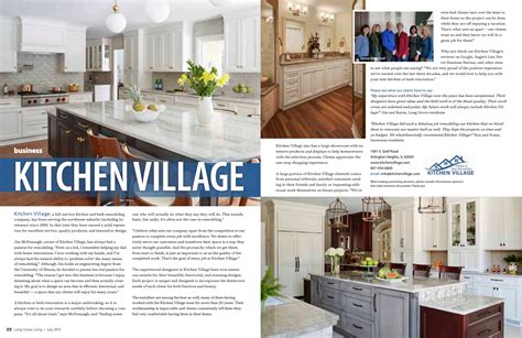 Kitchen Village Featured In Local Magazine Kitchen Village
