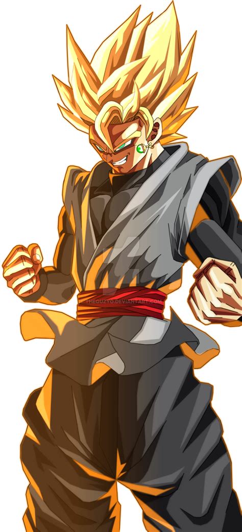 Goku Black Ssj2 Figtherz By Theguzyo Goku Black Anime Dragon Ball