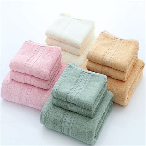 3 Piece Bath Towel Original Bamboo Fiber Towel Adult Children Towel