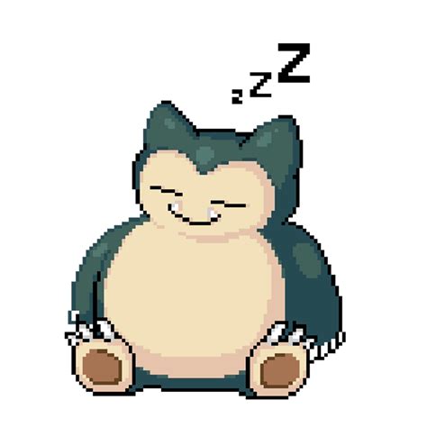 Try to search more transparent images related to pokemon png |. Snorlax Pixel art Pokémon - pokemon png download - 1024 ...