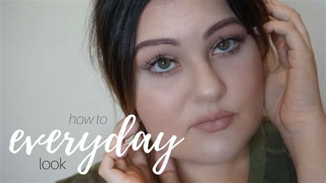 Easy Everyday Makeup Tutorial Step By Step Youtube