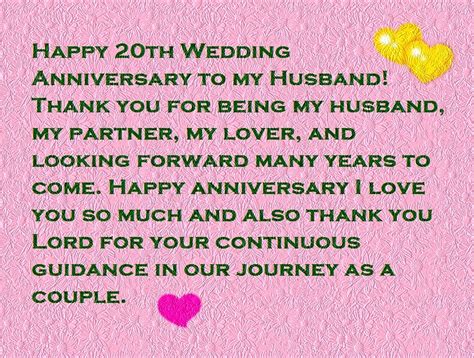 20th Anniversary Quotes For Parents