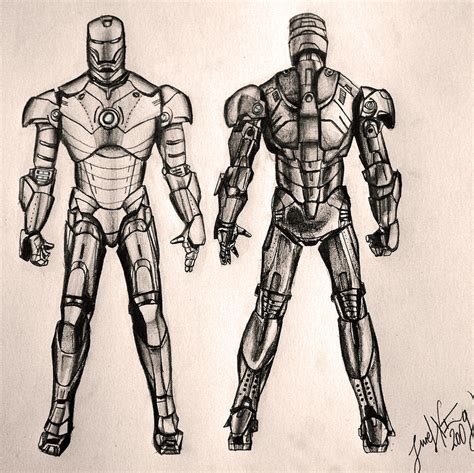 Ironman Sketches By Imoh1 On Deviantart