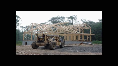 Construction Of A Post And Beam Home By Timberhaven Youtube