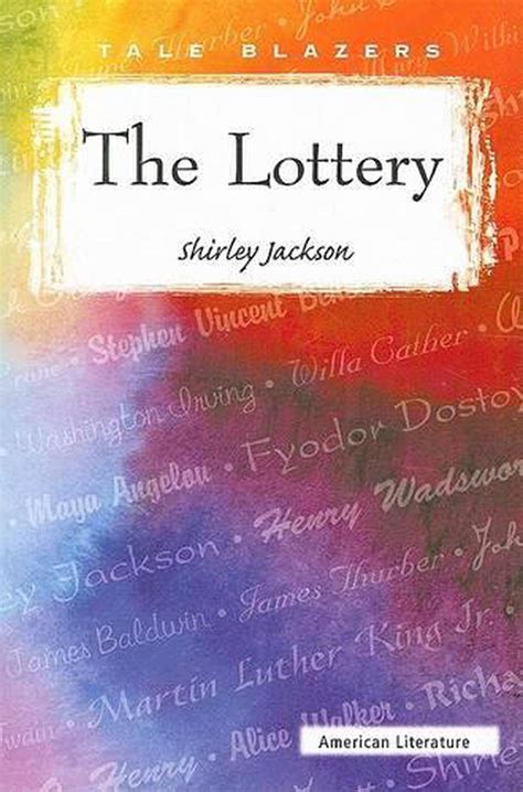 The Lottery By Shirley Jackson English Paperback Book Free Shipping