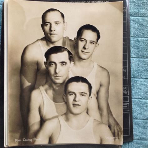 Four Casting Pearls Vintage Men Historical Figures Men