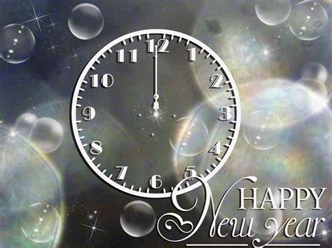 Happy New Year Clock Free Stock Photo Public Domain Pictures