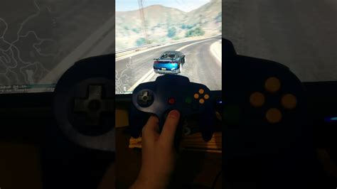 Its only 46.44mb but i cant stay connected to rockstars crappy servers long enou. Playing GTA V with a Nintendo 64 Controller - YouTube