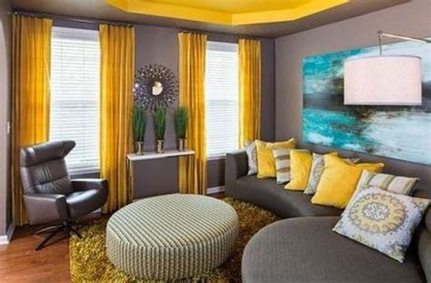 25 Luxury Decorating Ideas For Fresh Living Room Grey And Yellow