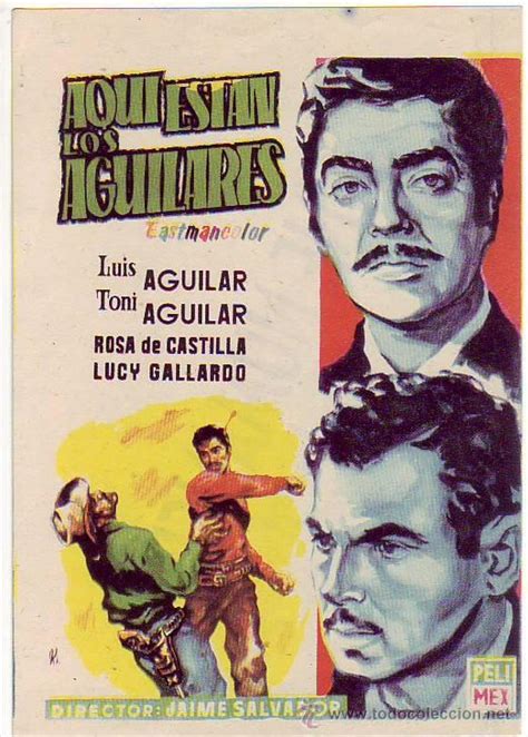 ¡aquí Están Los Aguilares 1957 Imdb