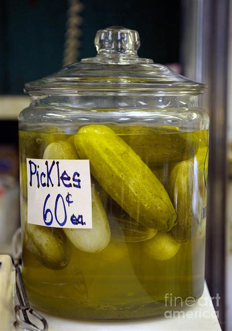 These cuties will be put on all the goodies going to her teachers! Jar of Pickles Photograph by Iris Richardson