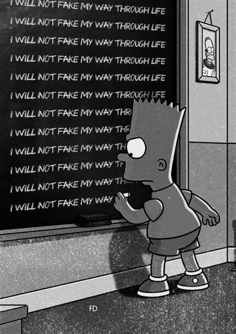 Pin By H4des On Idk Simpsons Quotes Bart Simpson Chalkboard Bart
