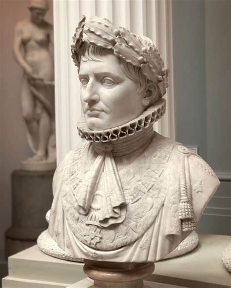 Marble Bust Of Napoleon Bonaparte By An Unknown Italian Sculptor 1830