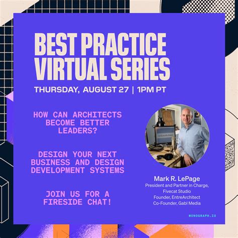 How To Build A Successful Architecture Firm Mark Lepage — Webinar