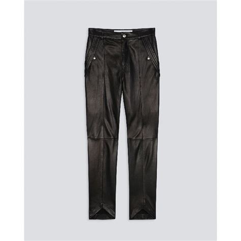 Iro Leather Pants Shop With Abc