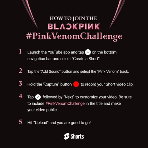 Youtube On Twitter Ready To Share Your Pinkvenomchallenge Blinks Here S How To Create Your