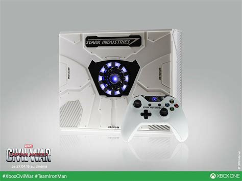 Tony Stark Designed This Official Iron Man Themed Xbox One Stuff