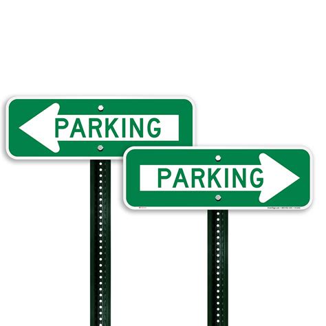 Directional Parking Sign Sku K 6102