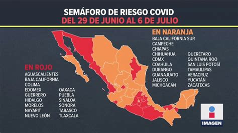 Oaxaca y nuevo león pasan a verde. El Semáforo Epidemiológico para la primera semana de julio ...