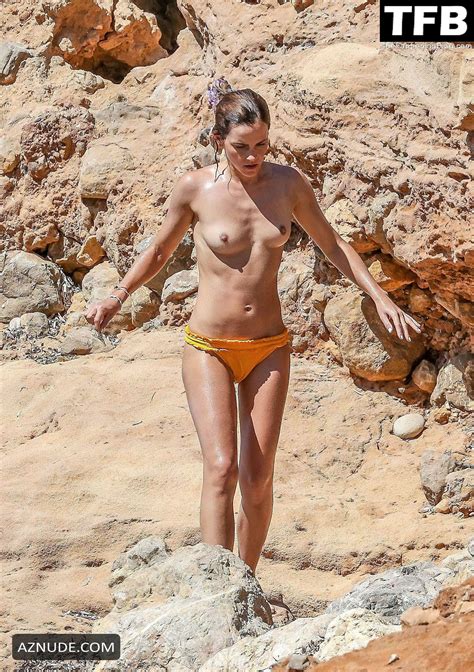 Emma Watson Sexy Seen Topless Flaunting Her Nude Tits In Ibiza Aznude